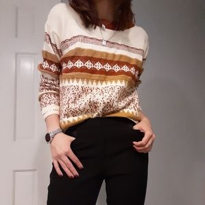 Earthbound Patterned Sweater
